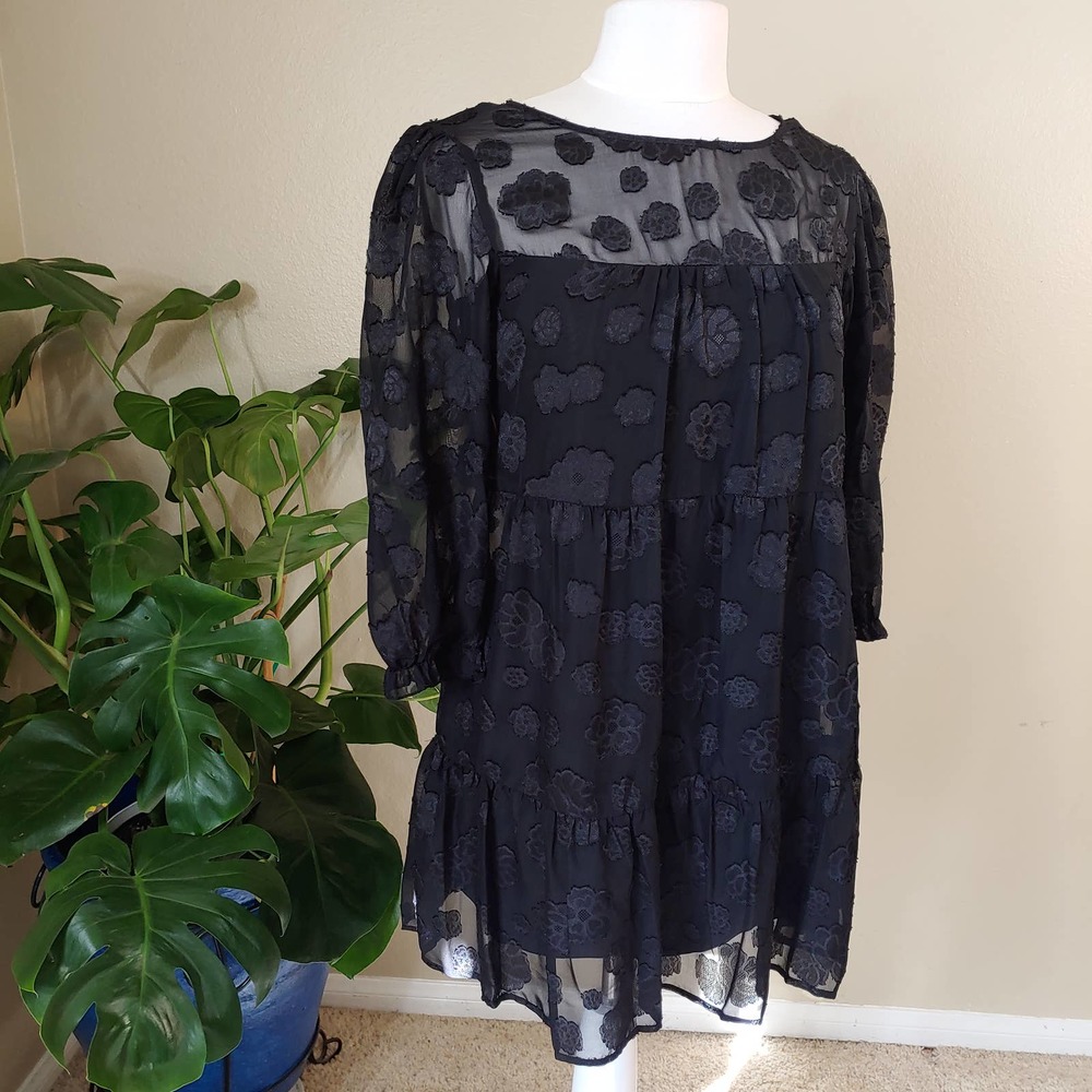 Speechless- Black Mini Dress  Size M